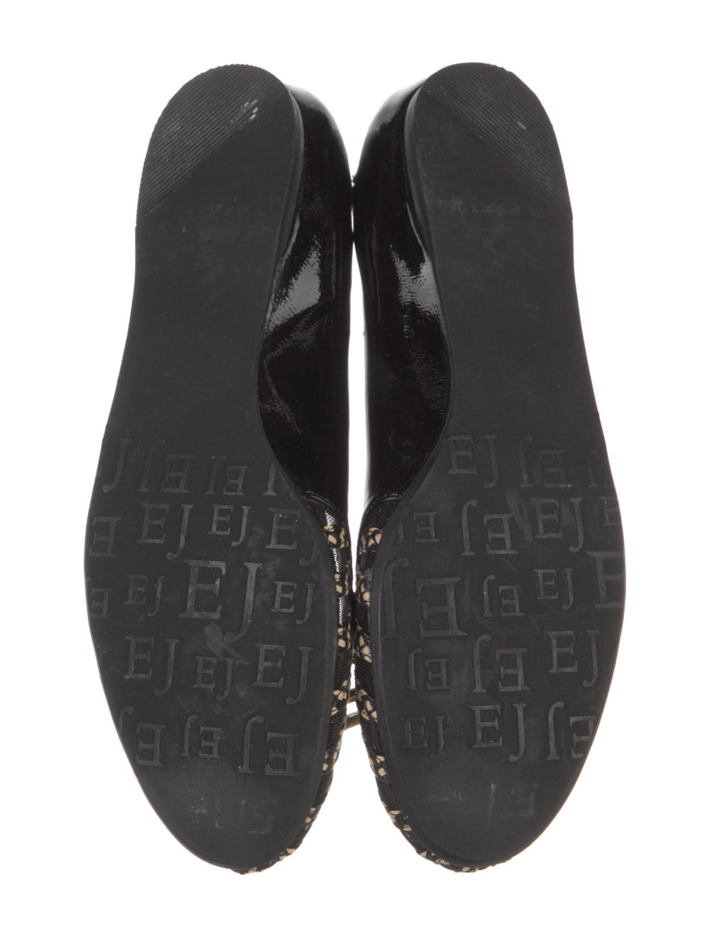 Eric Javits Patent Leather Bow Accents Ballet Fla… - image 5