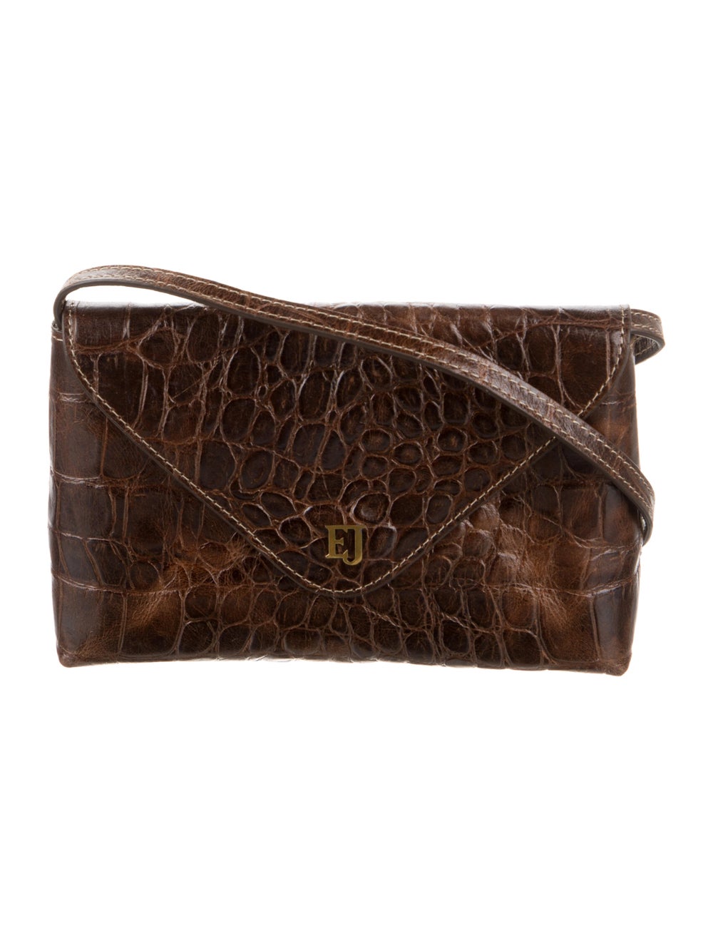 Eric Javits Embossed Leather Waist Bag - image 1
