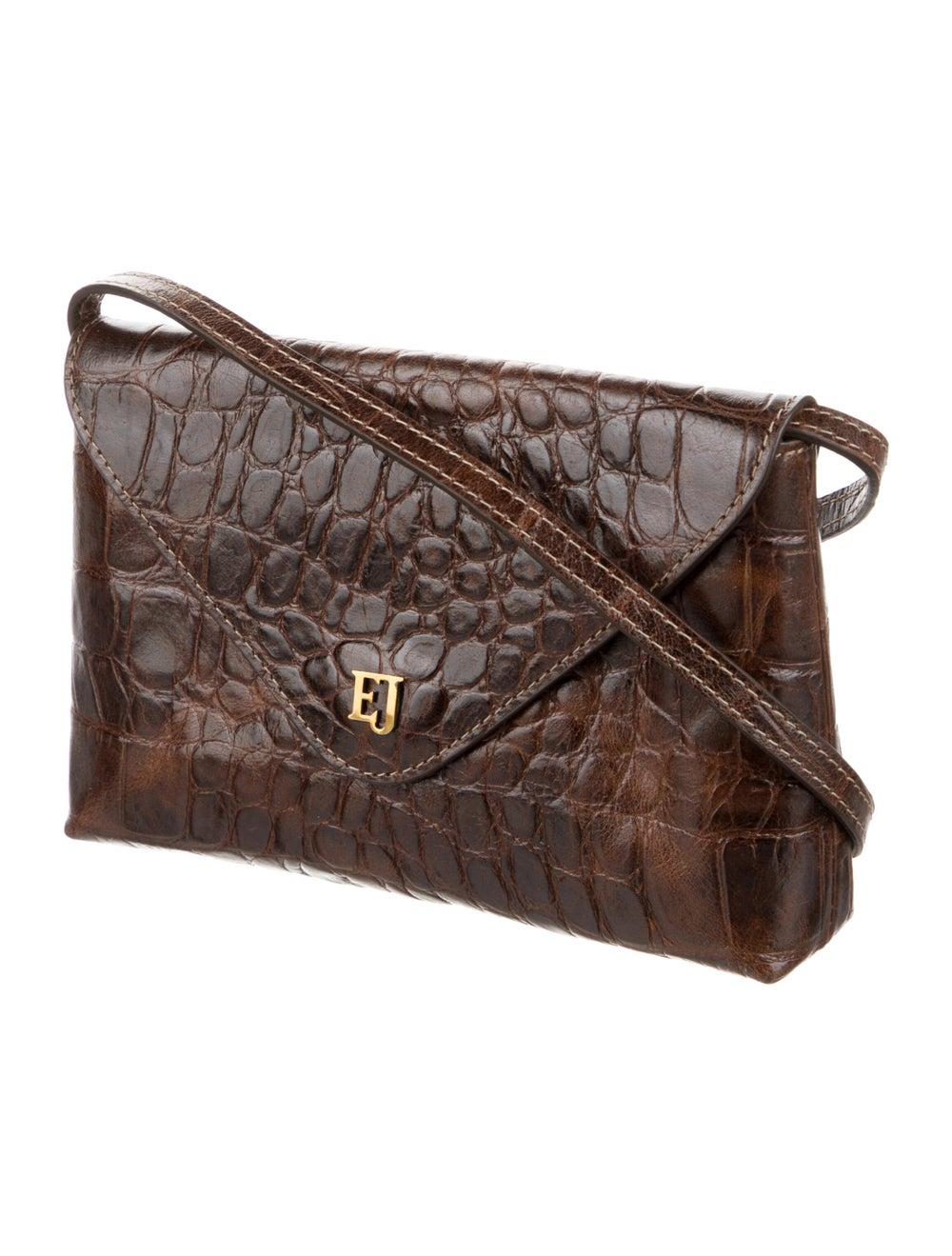 Eric Javits Embossed Leather Waist Bag - image 3