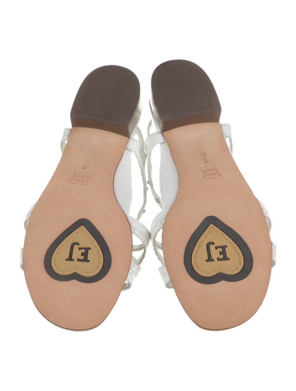 Eric Javits Leather Sandals - image 4