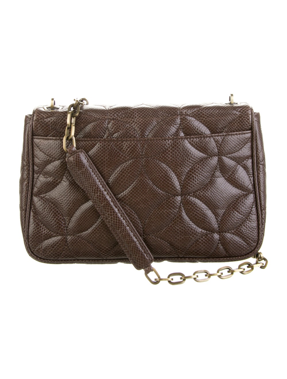 Eric Javits Quilted Leather Shoulder Bag - image 4