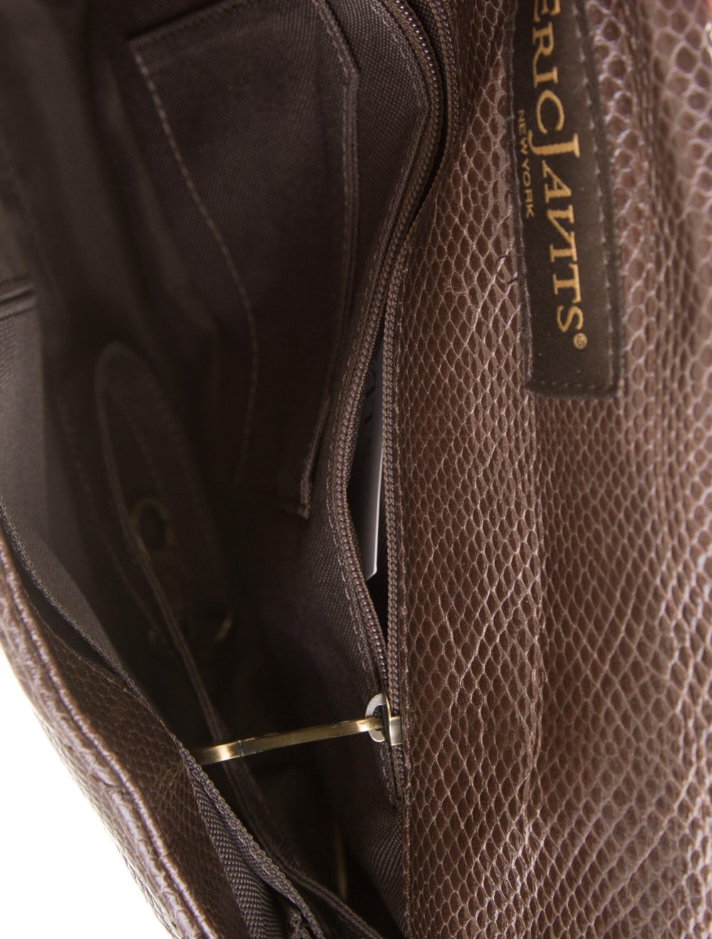 Eric Javits Quilted Leather Shoulder Bag - image 5