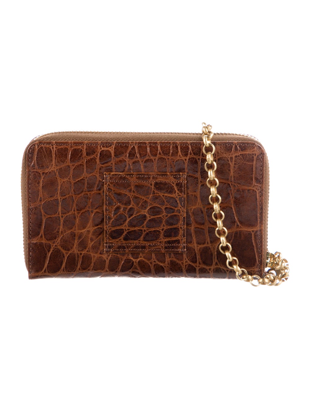 Eric Javits Embossed. Leather Wristlet w/ Tags - image 4