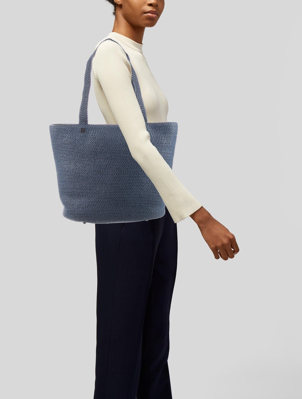 Eric Javits Open Canvas Tote - image 2