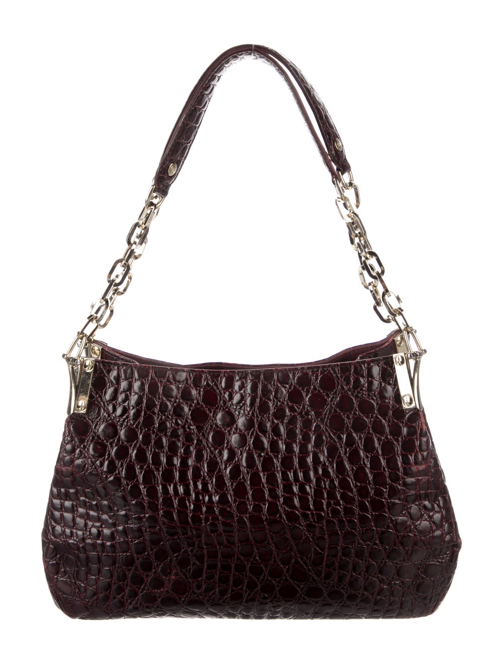 Eric Javits Crocodile Shoulder Bag - image 4