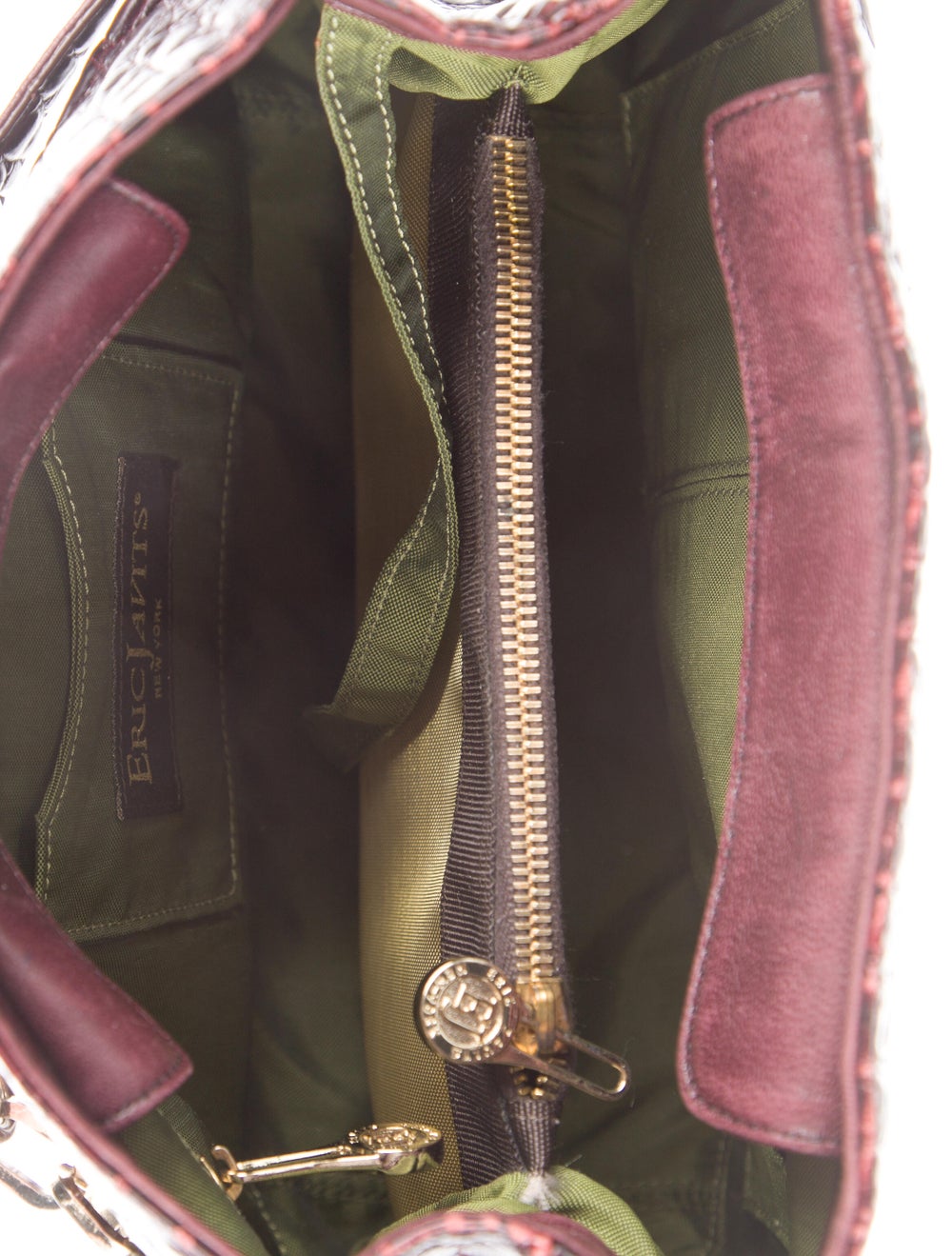 Eric Javits Crocodile Shoulder Bag - image 5
