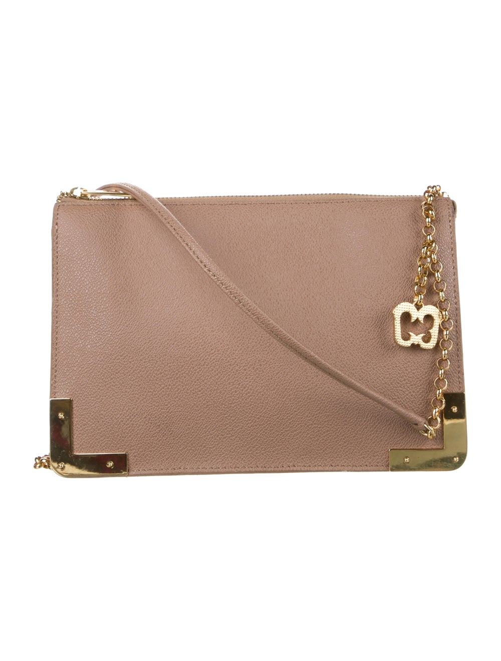 Eric Javits Leather Crossbody Bag - image 1