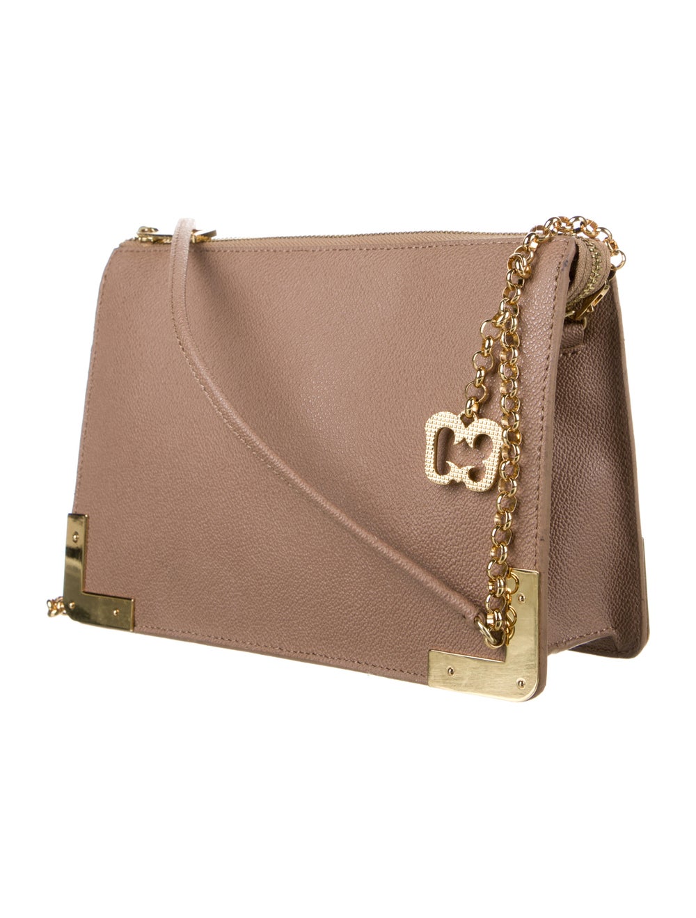 Eric Javits Leather Crossbody Bag - image 3