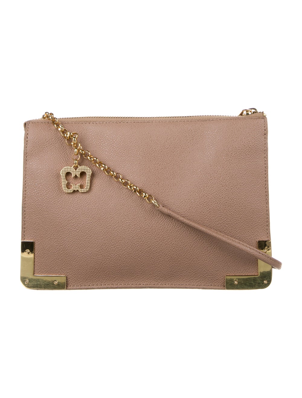 Eric Javits Leather Crossbody Bag - image 4