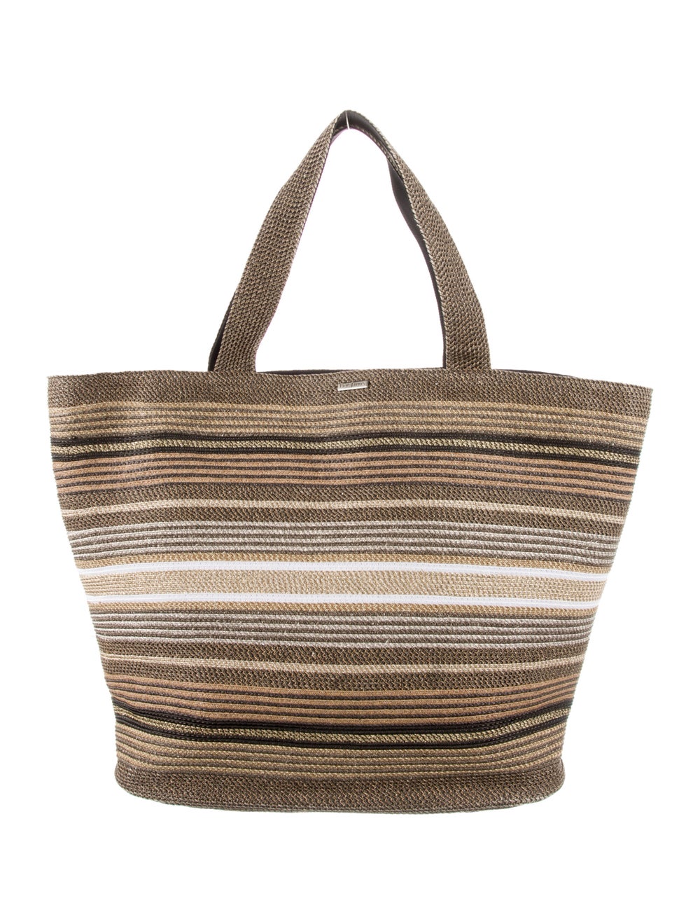 Eric Javits Large Straw Tote Bag - image 1