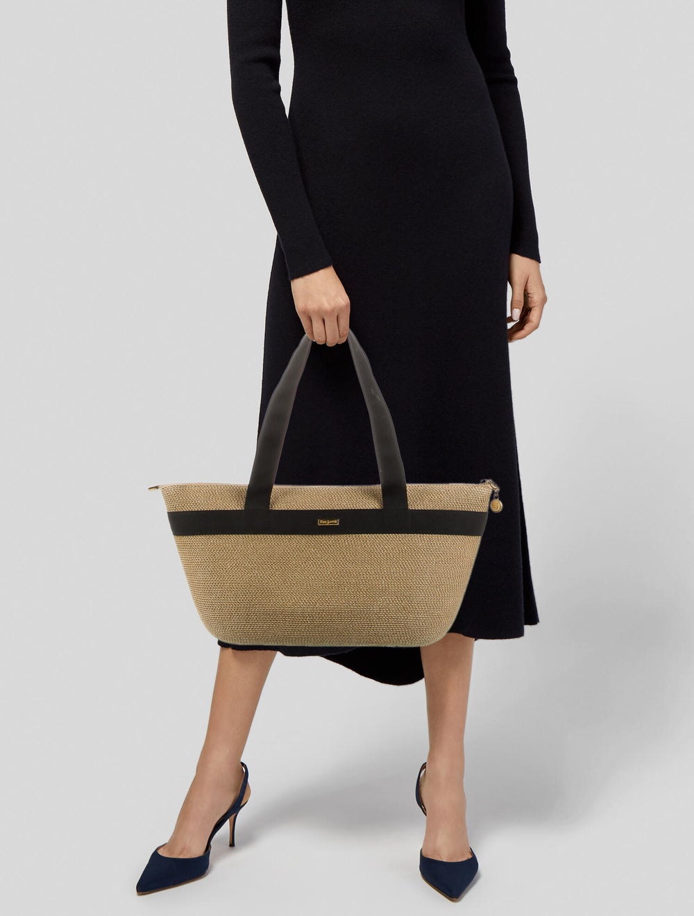 Eric Javits Medium Straw Tote Bag - image 2