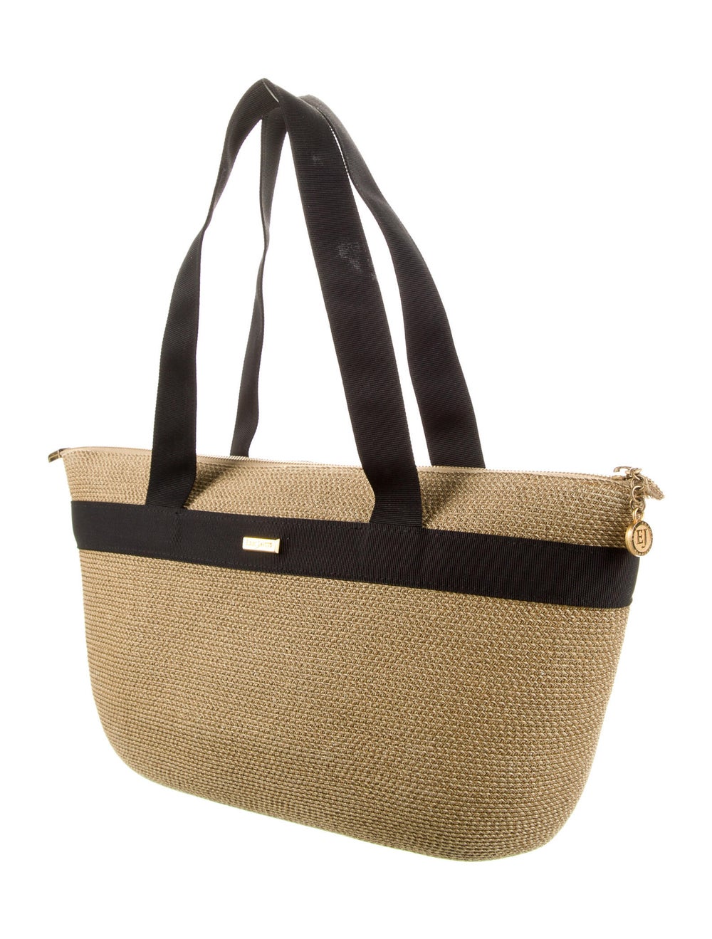 Eric Javits Medium Straw Tote Bag - image 3