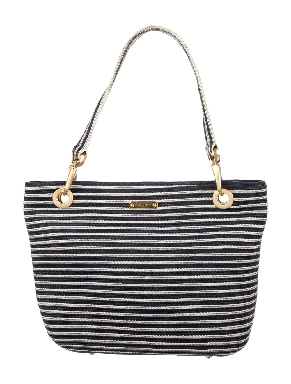 Eric Javits Canvas Shoulder Bag - image 1