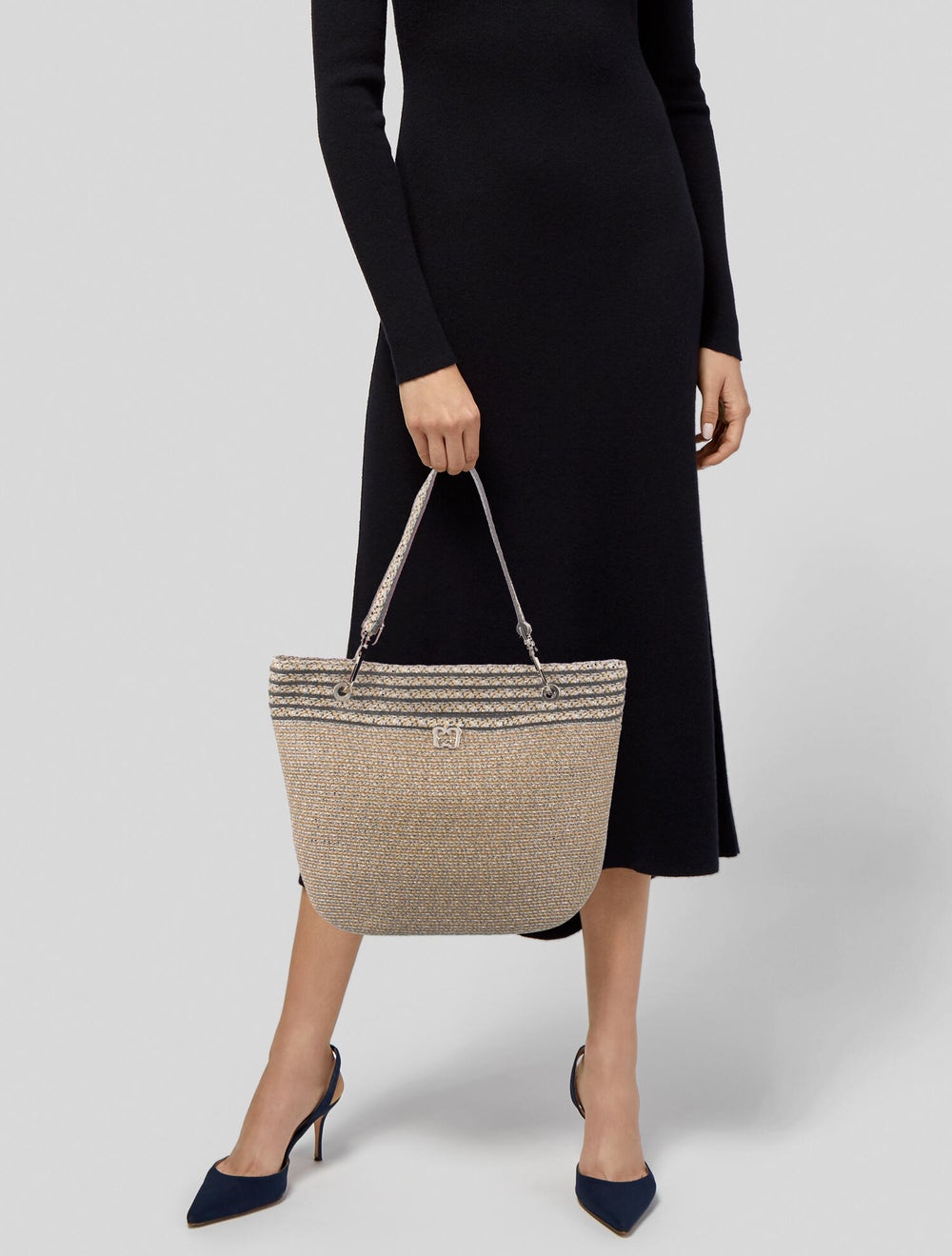 Eric Javits Straw Tote Bag - image 2