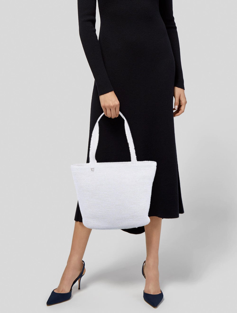 Eric Javits Raffia Shoulder Bag - image 2