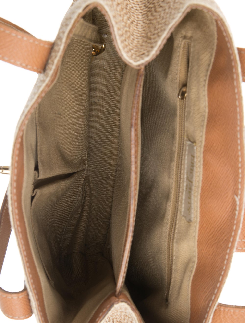 Eric Javits Woven Raffia Shoulder Bag - image 5