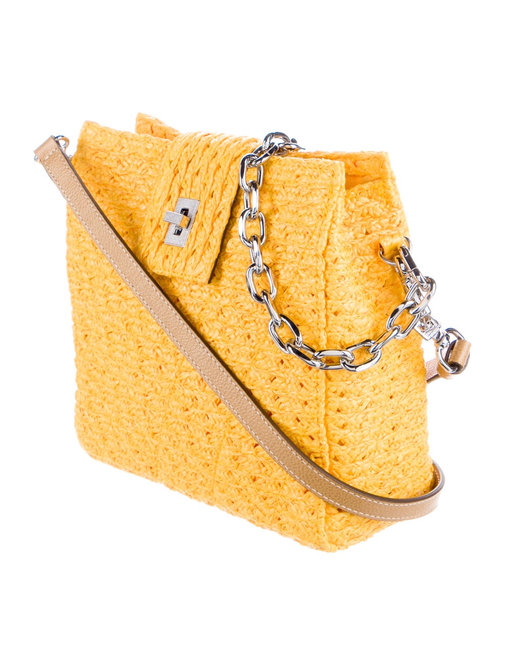 Eric Javits Raffia Crossbody Bag - image 3
