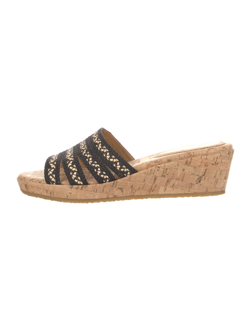 Eric Javits Leather Printed Espadrilles - image 1