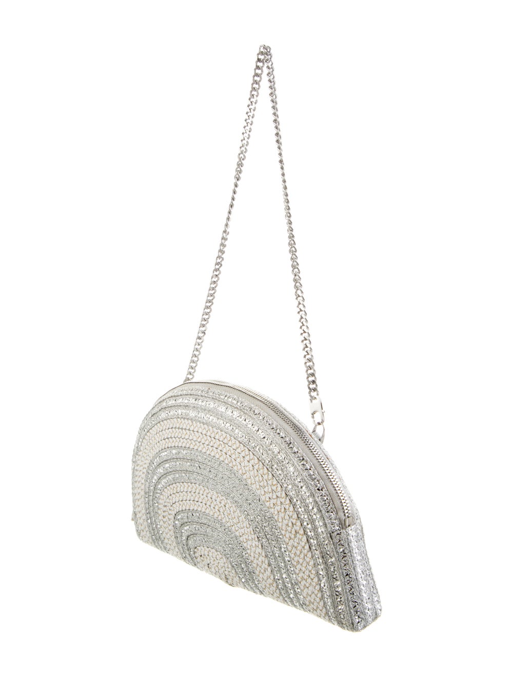Eric Javits Raffia Patterned Shoulder Bag - image 3
