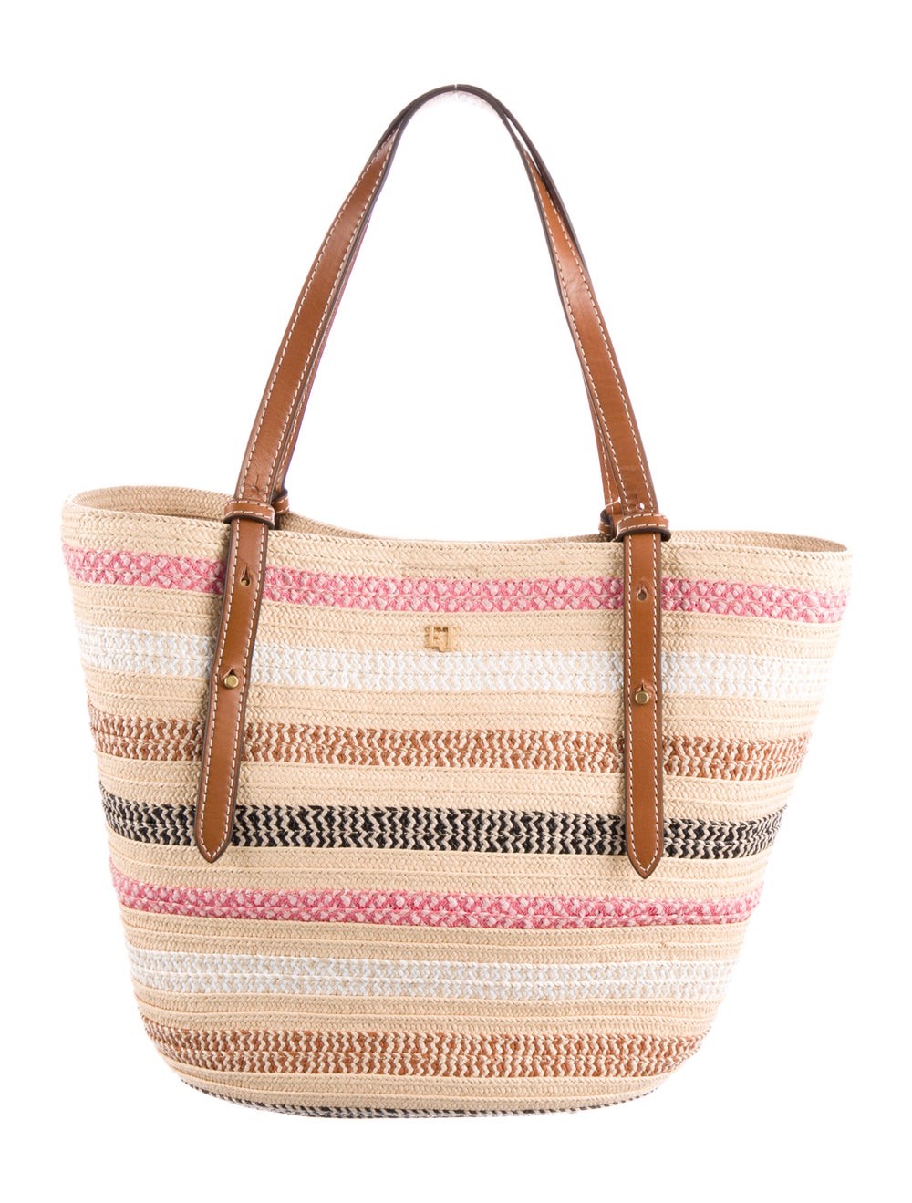 Eric Javits Tweed Tote Bag - image 1