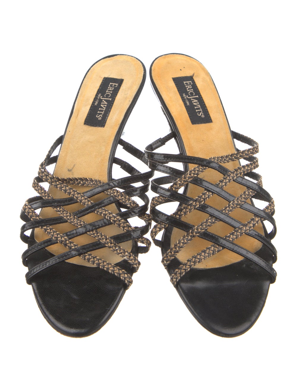 Eric Javits Leather Slides - image 3