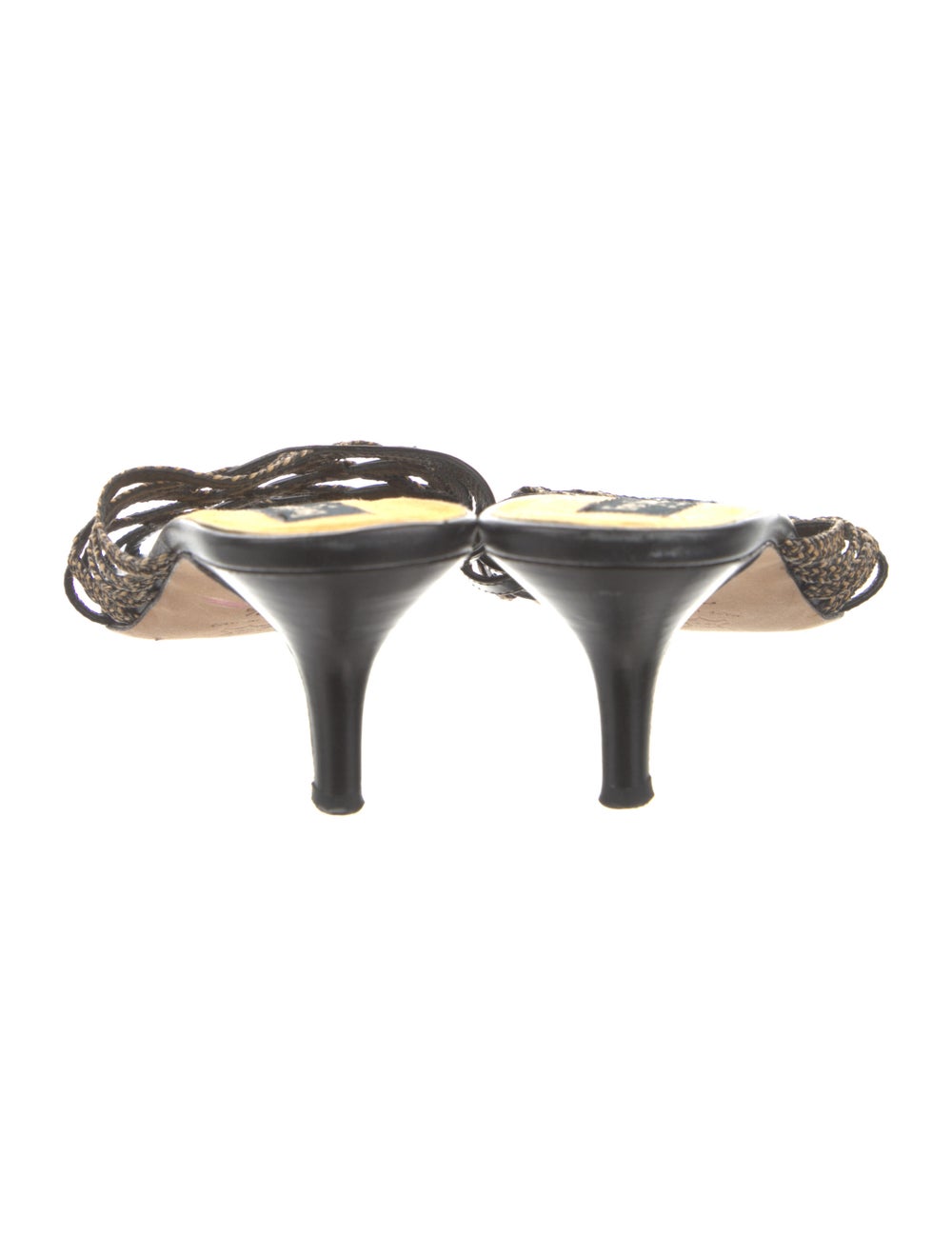 Eric Javits Leather Slides - image 4