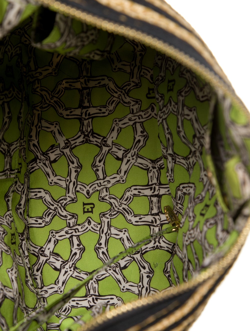 Eric Javits Straw Shoulder Bag - image 5