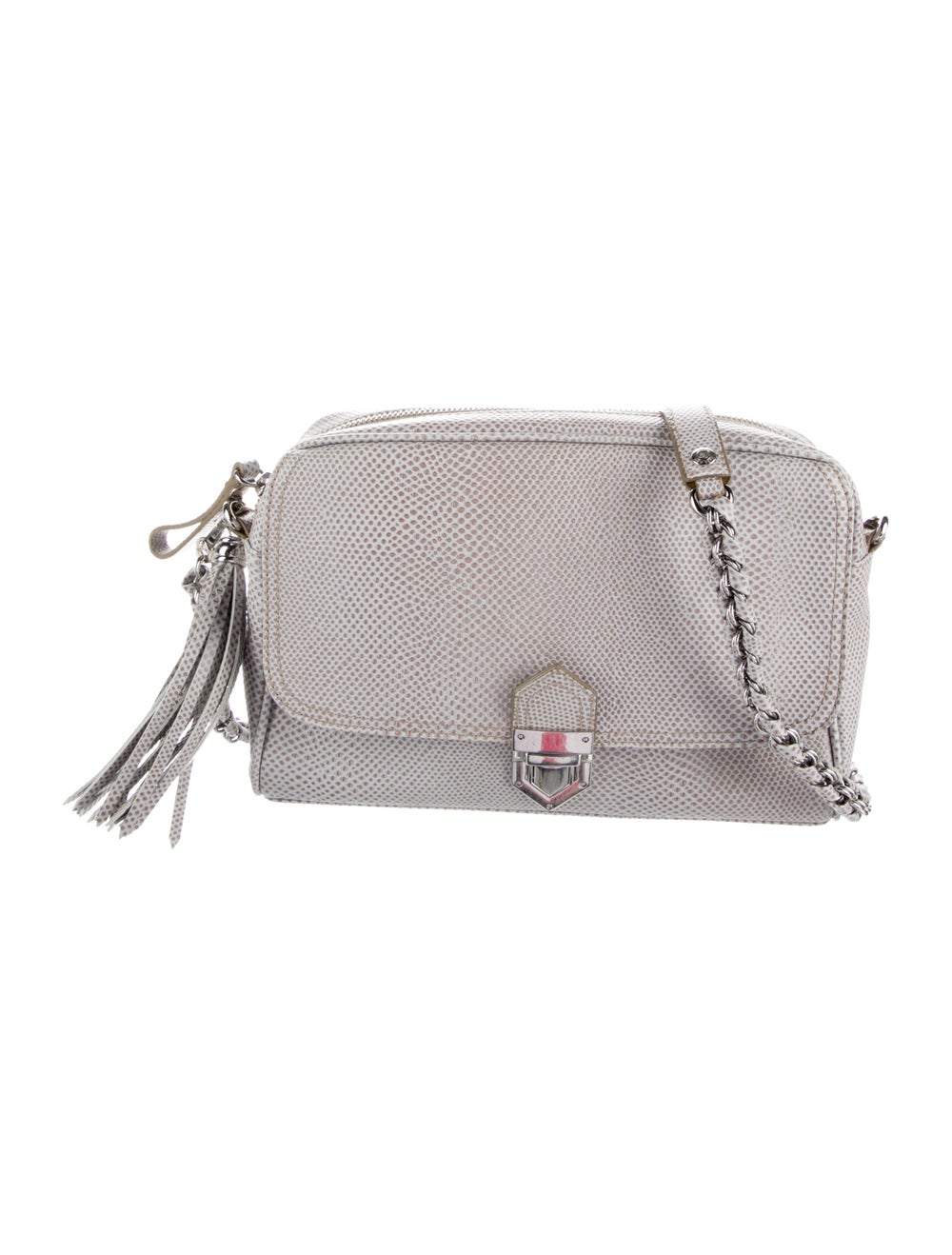Eric Javits Leather Crossbody Bag - image 1