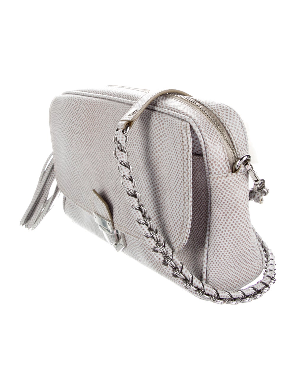 Eric Javits Leather Crossbody Bag - image 3