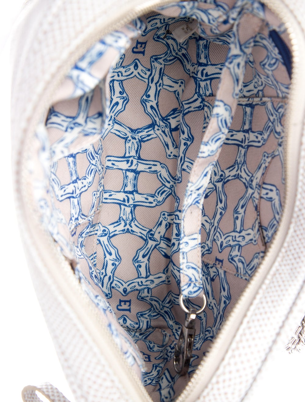 Eric Javits Leather Crossbody Bag - image 5