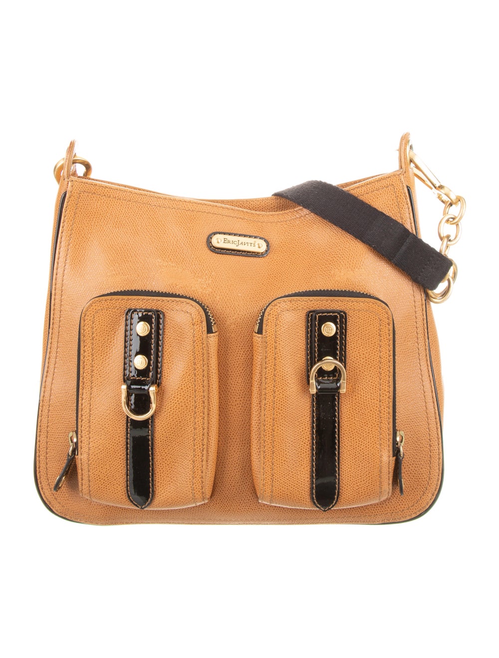Eric Javits Leather Shoulder Bag - image 1