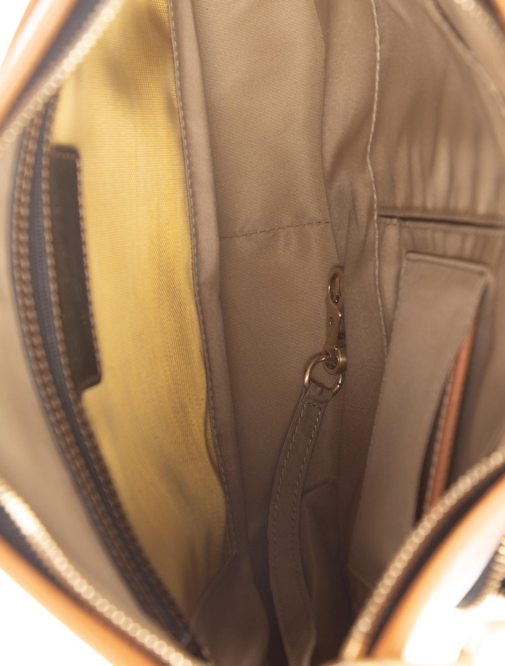Eric Javits Leather Shoulder Bag - image 6