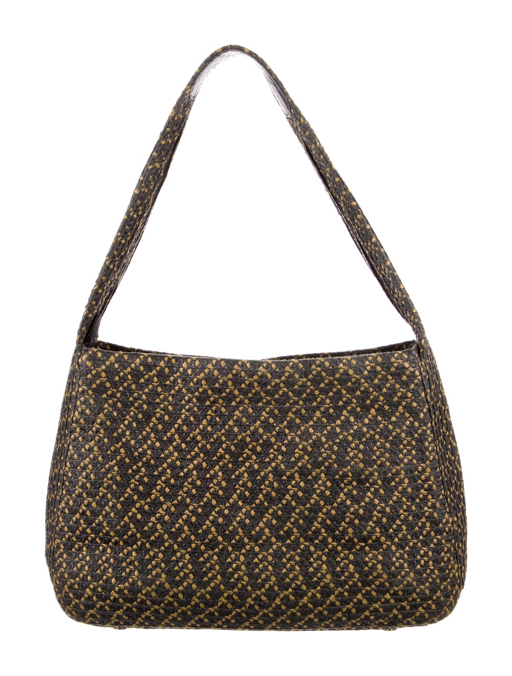 Eric Javits Coated Raffia Shoulder Bag - image 4