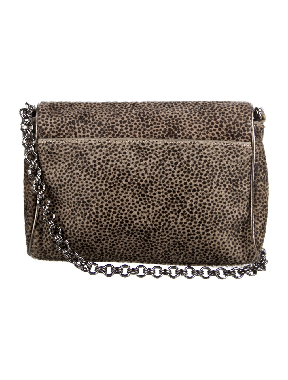 Eric Javits Animal Print Ponyhair Shoulder Bag - image 4