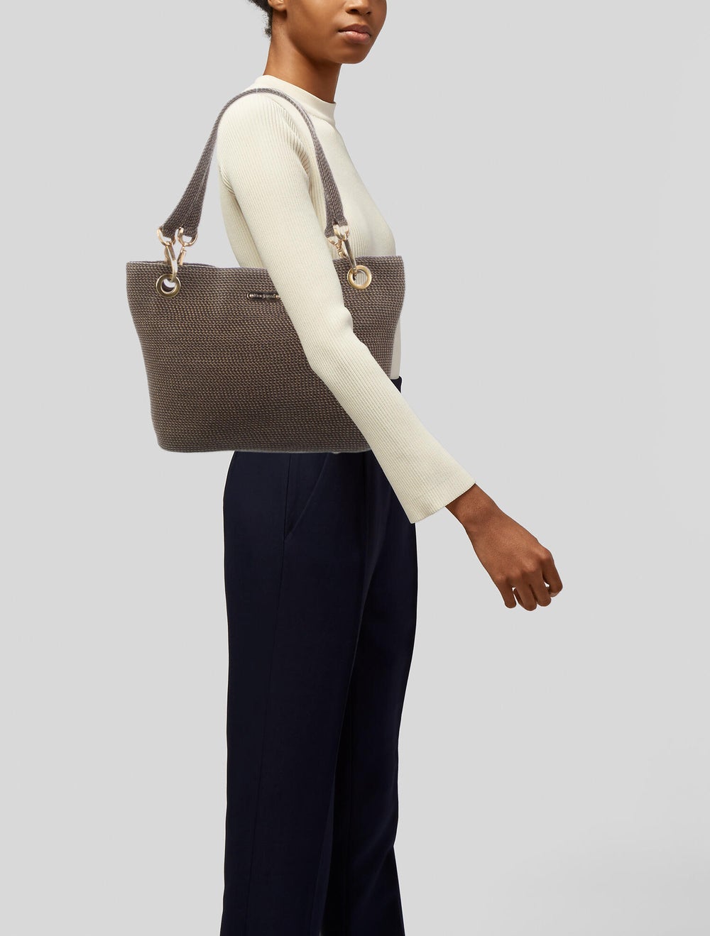 Eric Javits Jute Shoulder Bag - image 2