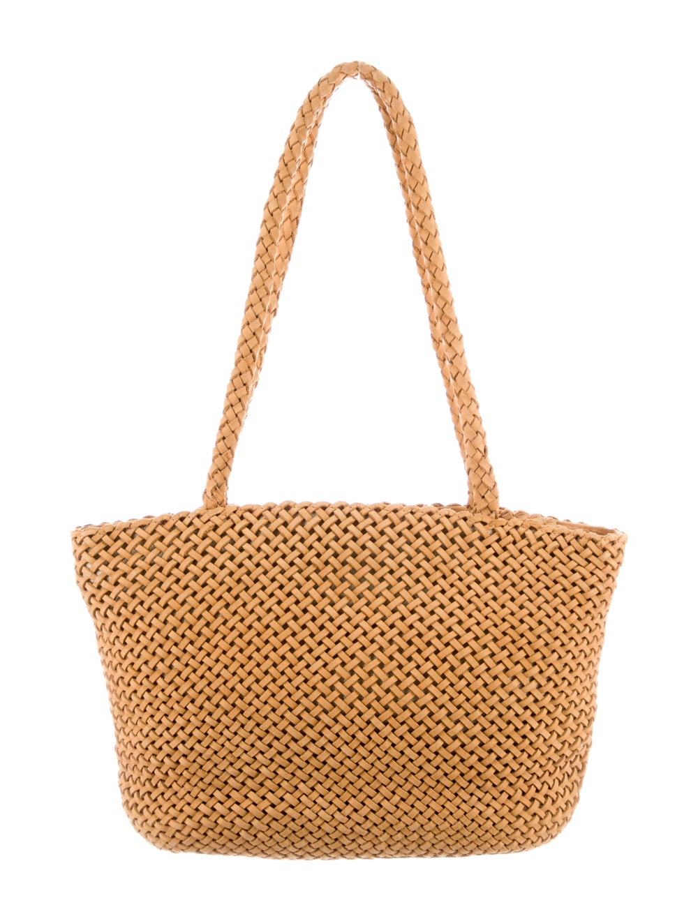 Eric Javits Woven Leather Shoulder Bag - image 4