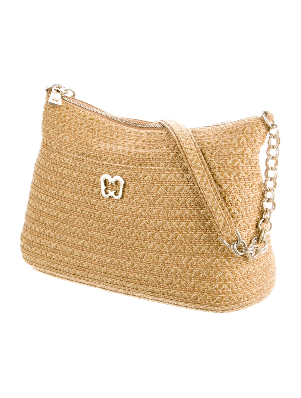 Eric Javits Straw Chain-Link Shoulder Bag - image 3