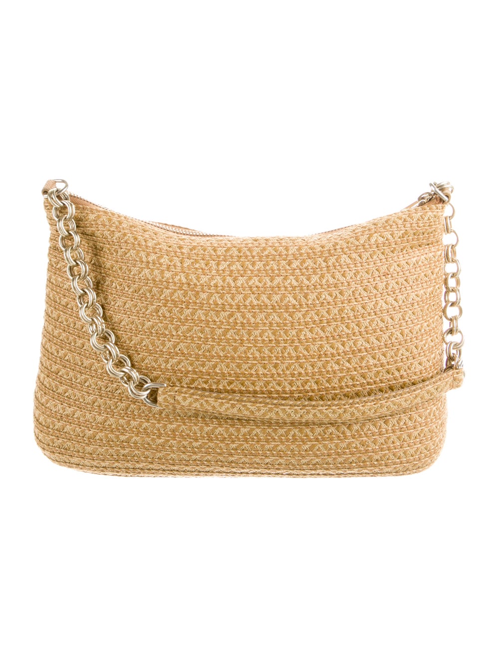 Eric Javits Straw Chain-Link Shoulder Bag - image 4