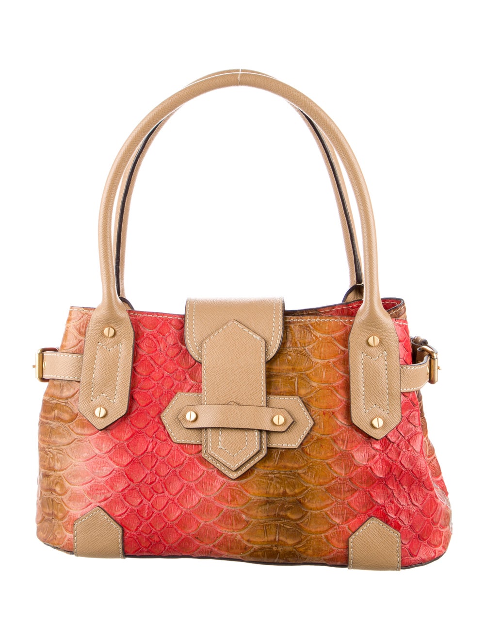 Eric Javits Leather Shoulder Bag - image 1
