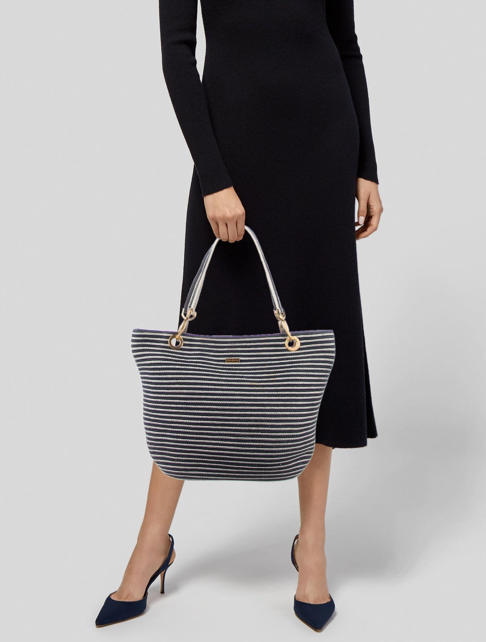 Eric Javits Jute Shoulder Bag - image 2