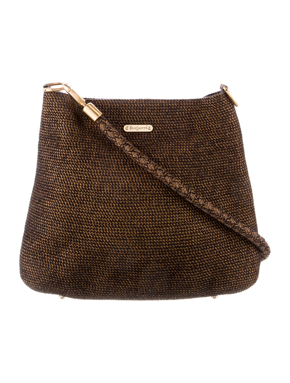 Eric Javits Canvas Shoulder Bag - image 1