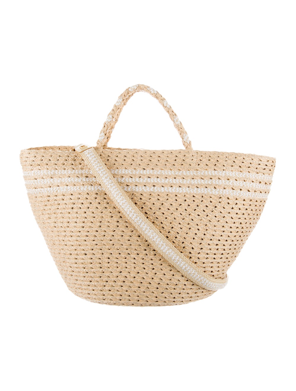 Eric Javits Woven Raffia Tote Bag - image 4