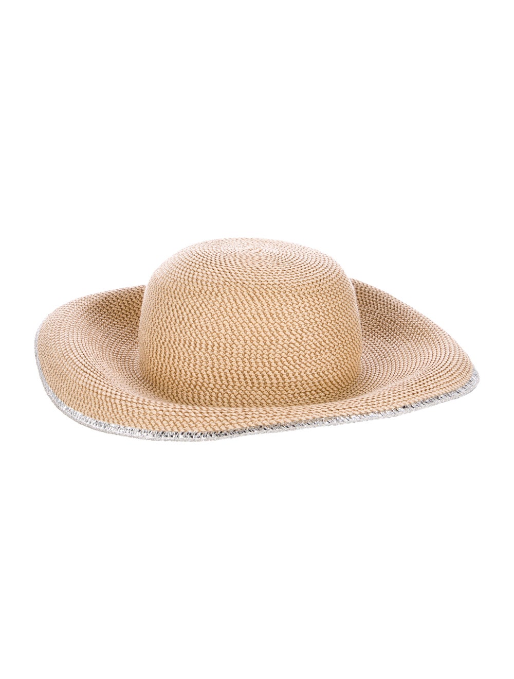 Eric Javits Woven Wide-Brimmed Sun Hat - image 1