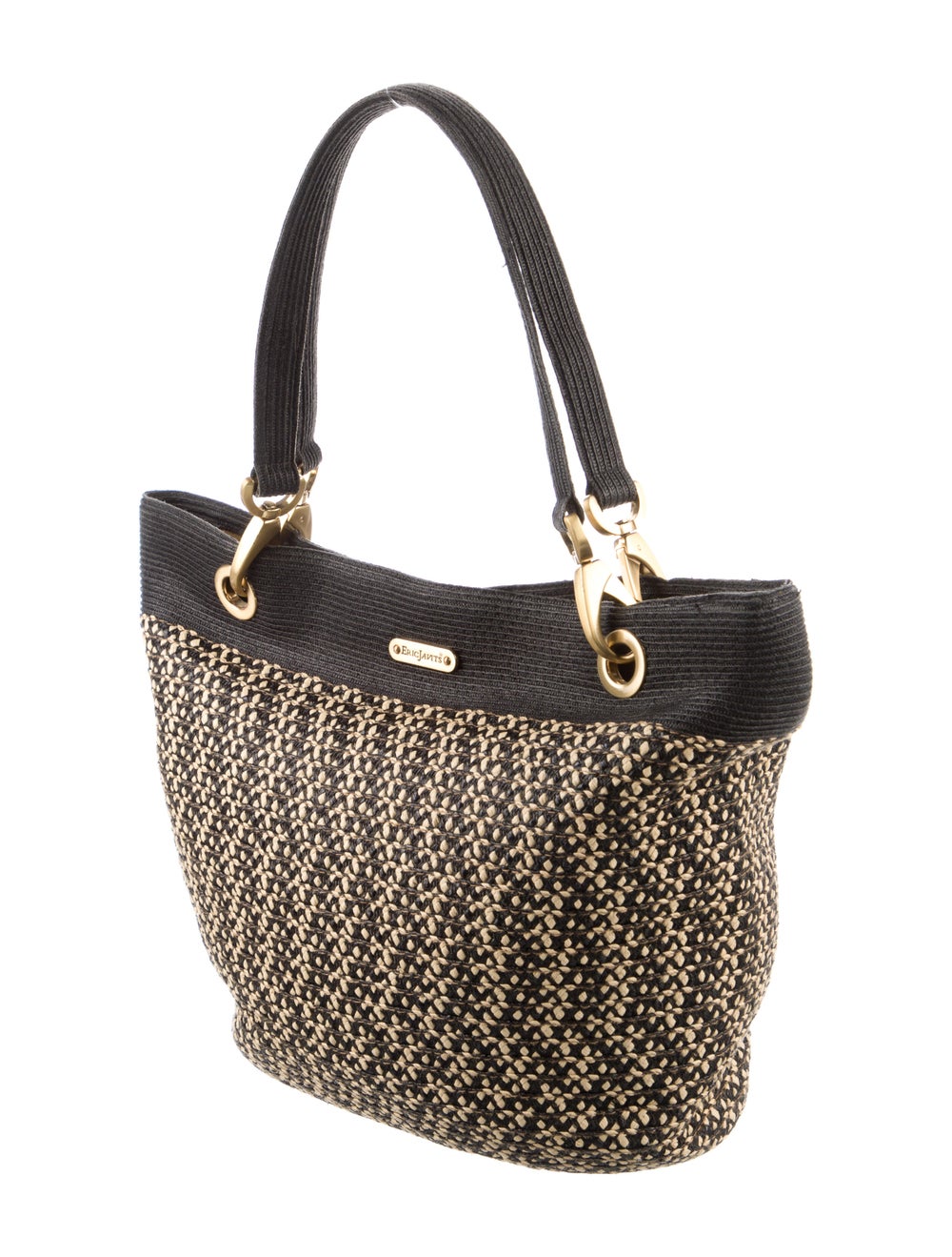 Eric Javits Patterned Raffia Bucket Bag - image 3