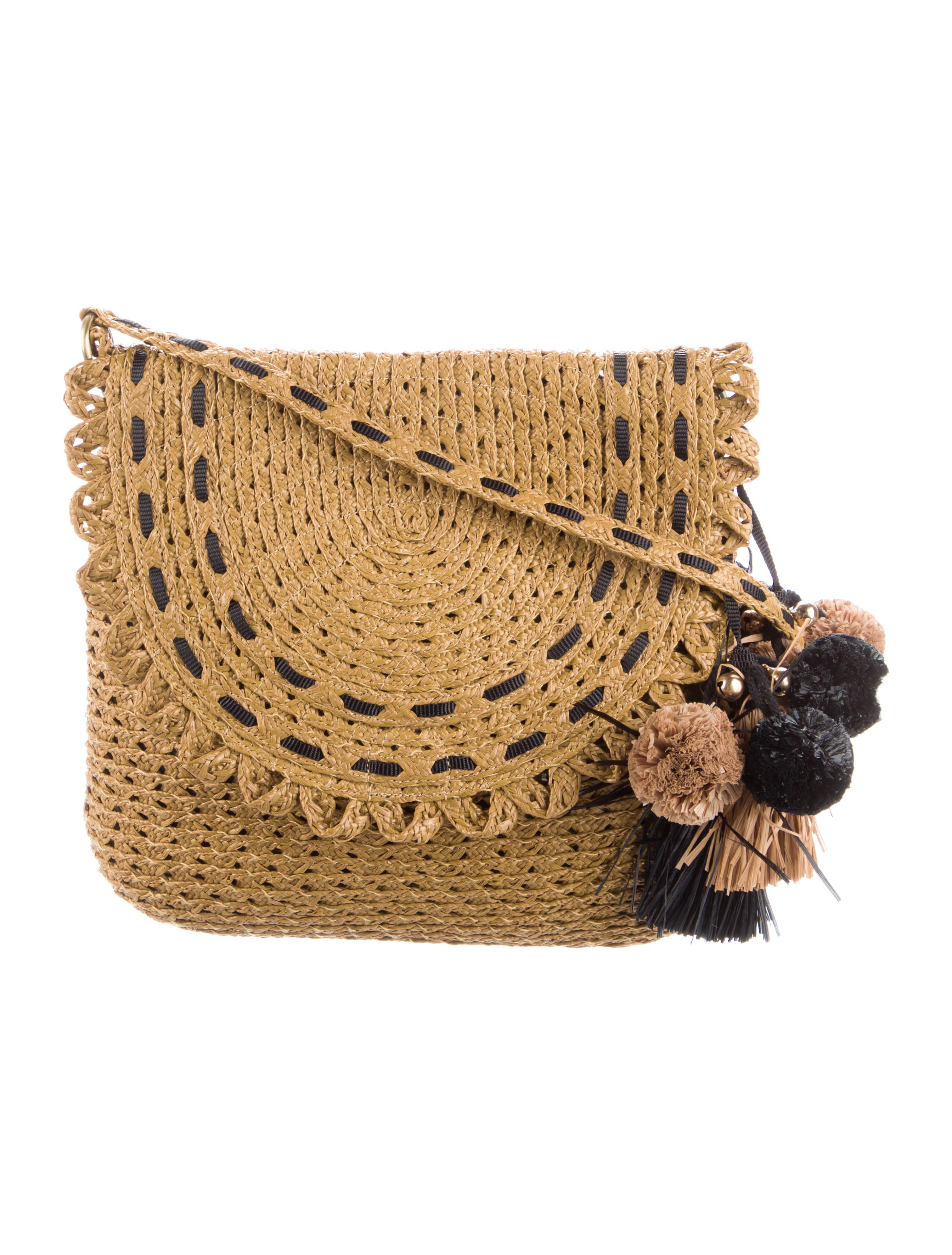 Eric Javits Brigitte Crossbody Bag Brown Crossbody Bags, Handbags