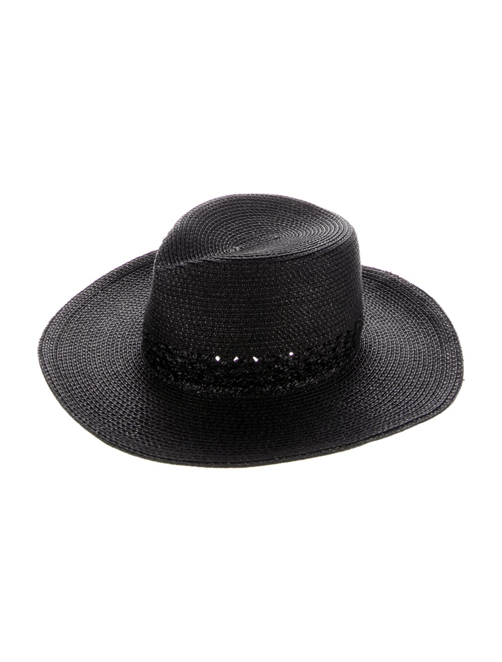 Eric Javits Straw Wide Brim Hat w/ Tags - image 1
