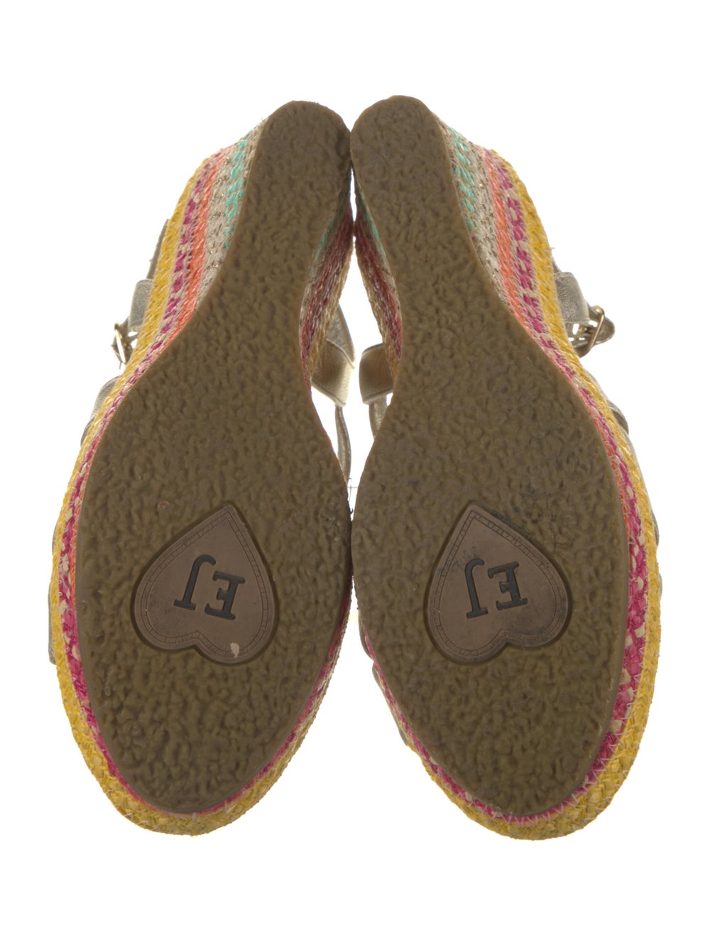 Eric Javits Leather Printed Sandals - image 4