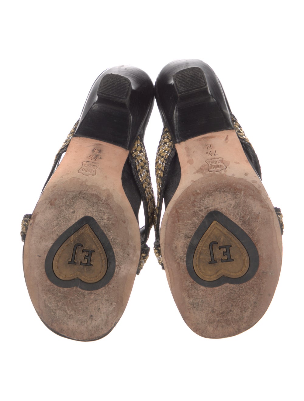 Eric Javits Straw Printed Slides - image 5