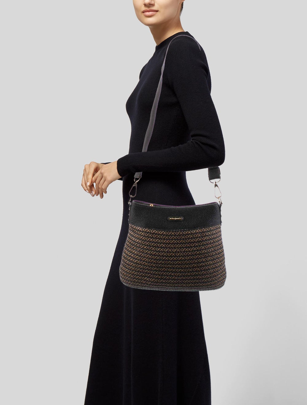 Eric Javits Woven Shoulder Bag - image 2