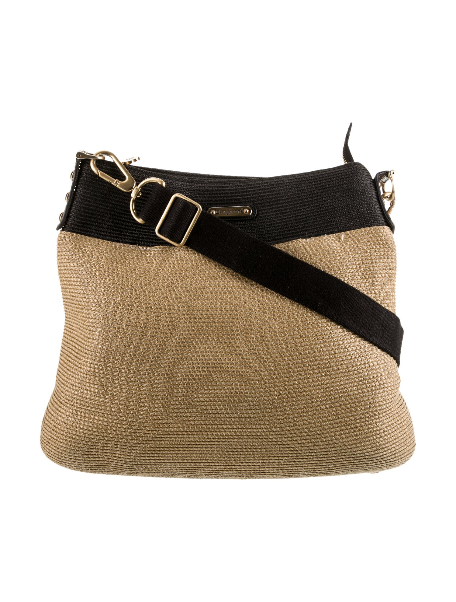 Eric Javits Raffia Crossbody Brown Crossbody Bags, Handbags